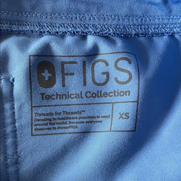 Figs Technical Collection Light Blue Pants - Picture 2 of 4